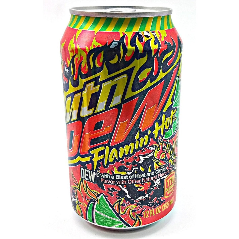Mountain Dew Flamin' Hot 355ml - Candy Mail UK