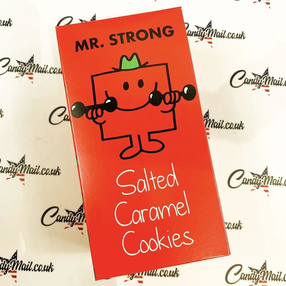 Mr Men Mr.Strong Salted Caramel Cookies 150g - Candy Mail UK