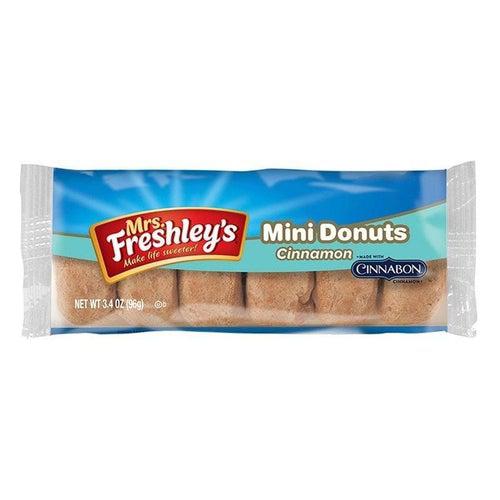 Mrs. Freshley's Cinnamon Mini Donuts 85g - Candy Mail UK