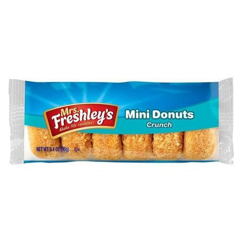 Mrs. Freshley's Mini Donuts Crunch 85g - Candy Mail UK