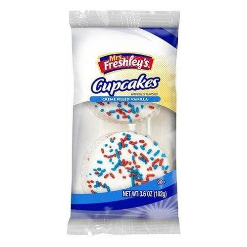 Mrs. Freshley's Vanilla Cupcakes 113g - Candy Mail UK