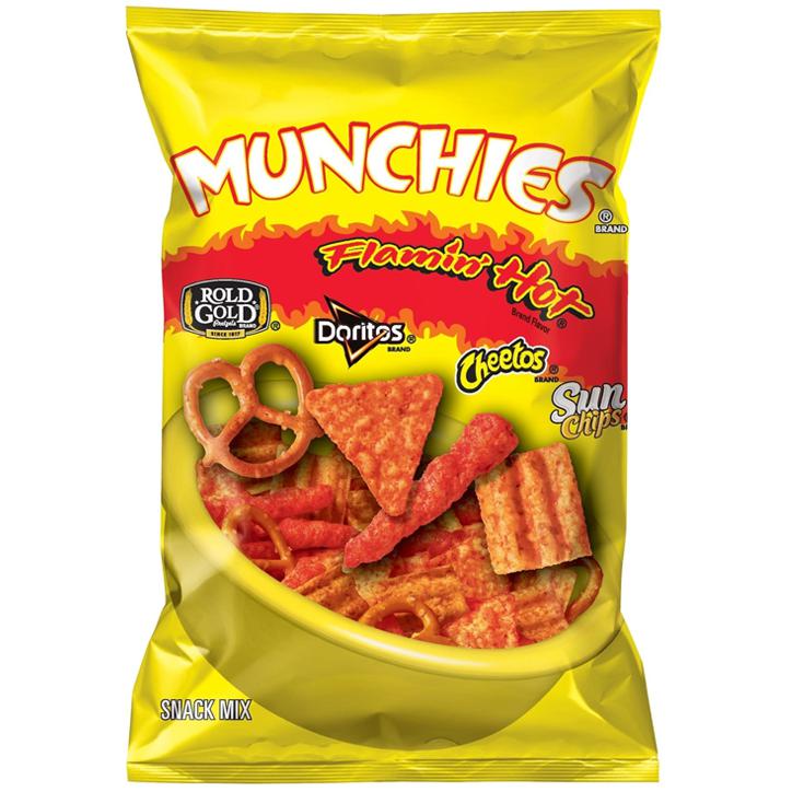 Munchies Flaming' Hot 262g - Candy Mail UK
