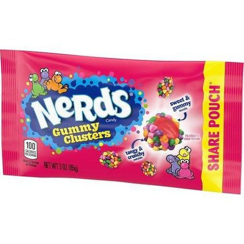 Nerds Gummy Clusters Sharing Pouch 85g - Candy Mail UK