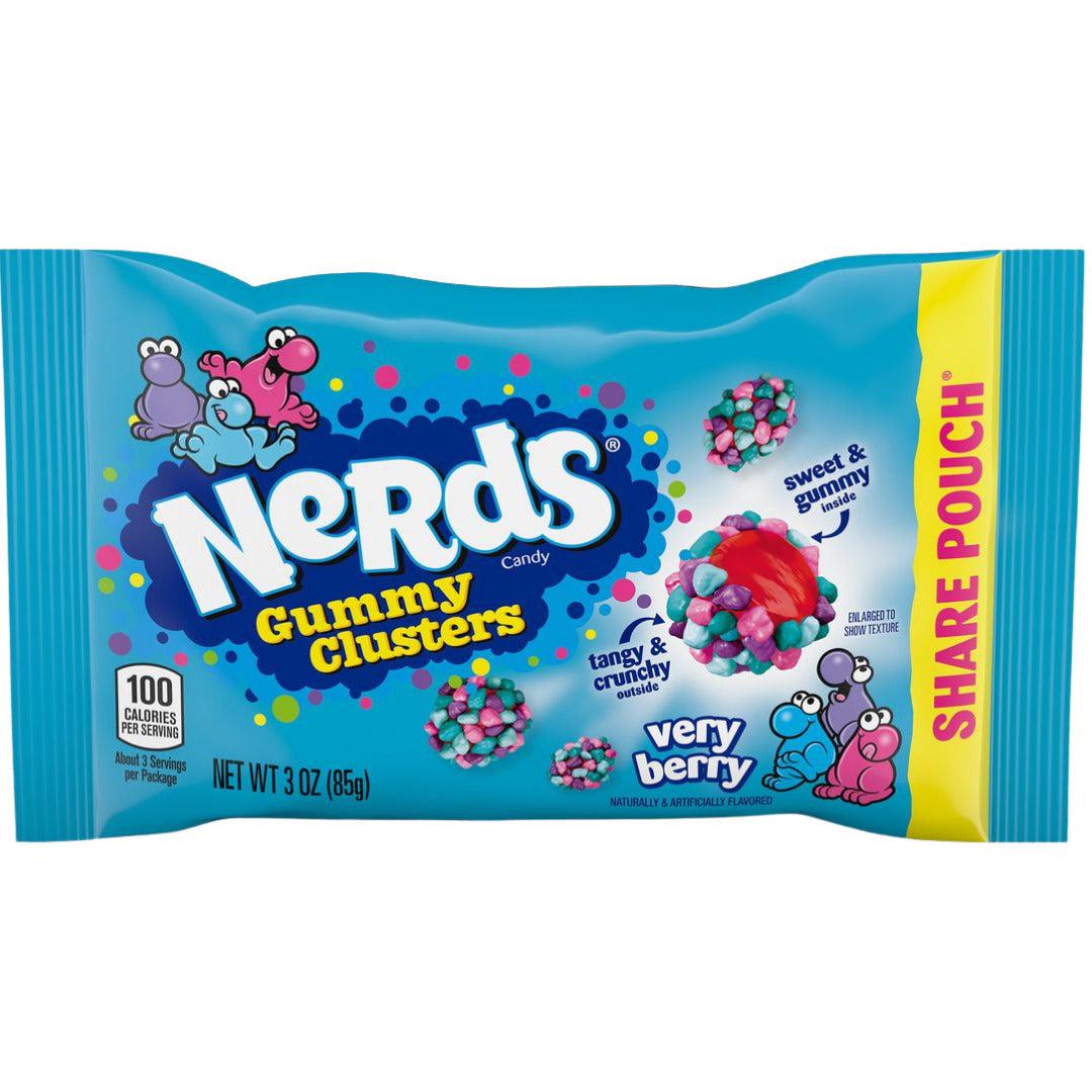 Nerds Gummy Clusters Very Berry 85g - Candy Mail UK
