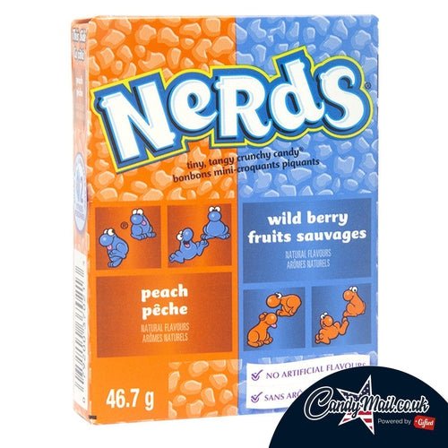Nerds Peach and Wild Berry Fruits 47g - Candy Mail UK