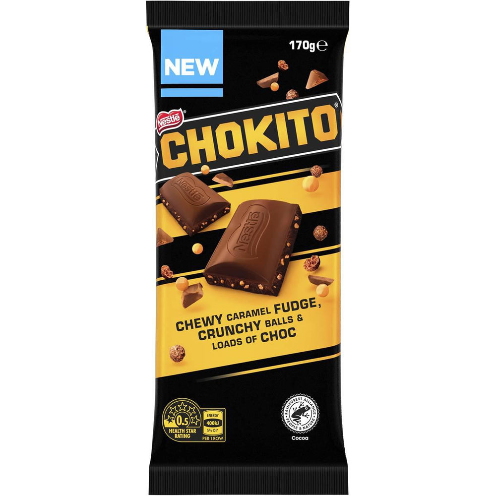 Nestle Chokito Block (Australia) 175g Best Before January 2023 - Candy Mail UK