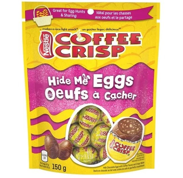 Nestle Coffee Crisp Easter Eggs (Canada) 150g - Candy Mail UK