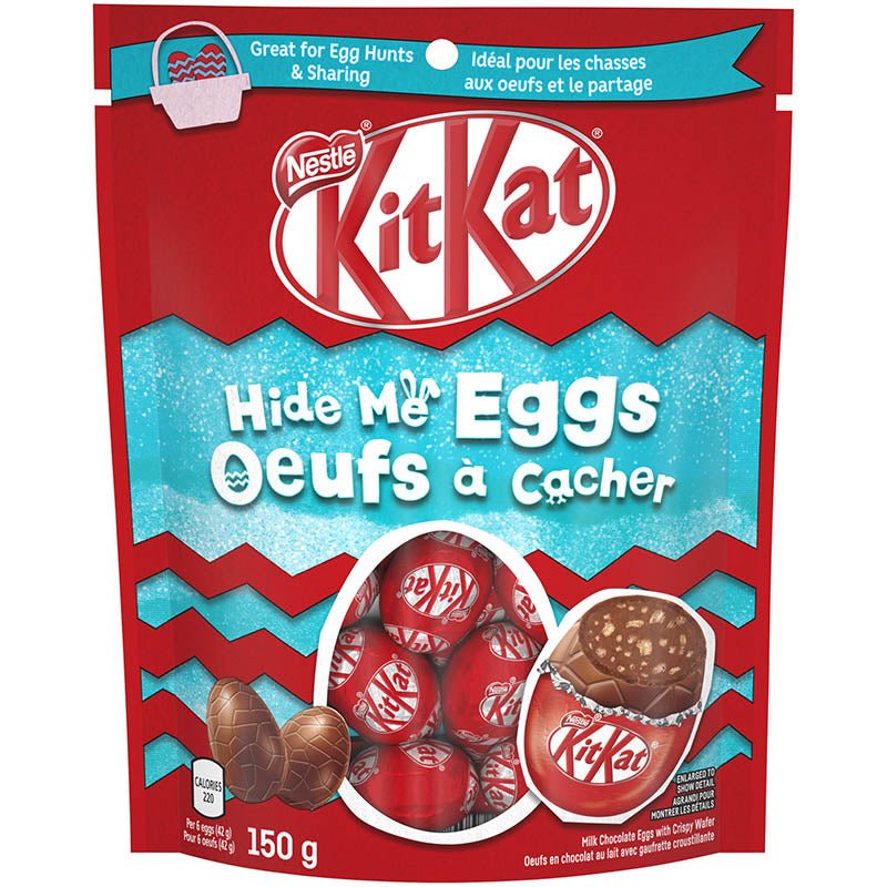 Nestle Kit Kat Easter Eggs (Canada) 150g - Candy Mail UK