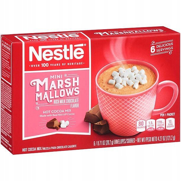 Nestle Mini Marshmallows Hot Cocoa Mix 121g - Candy Mail UK