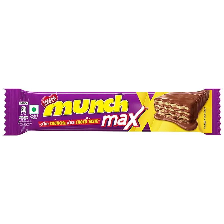 Nestle Munch Max Bars (India) 42g - Candy Mail UK