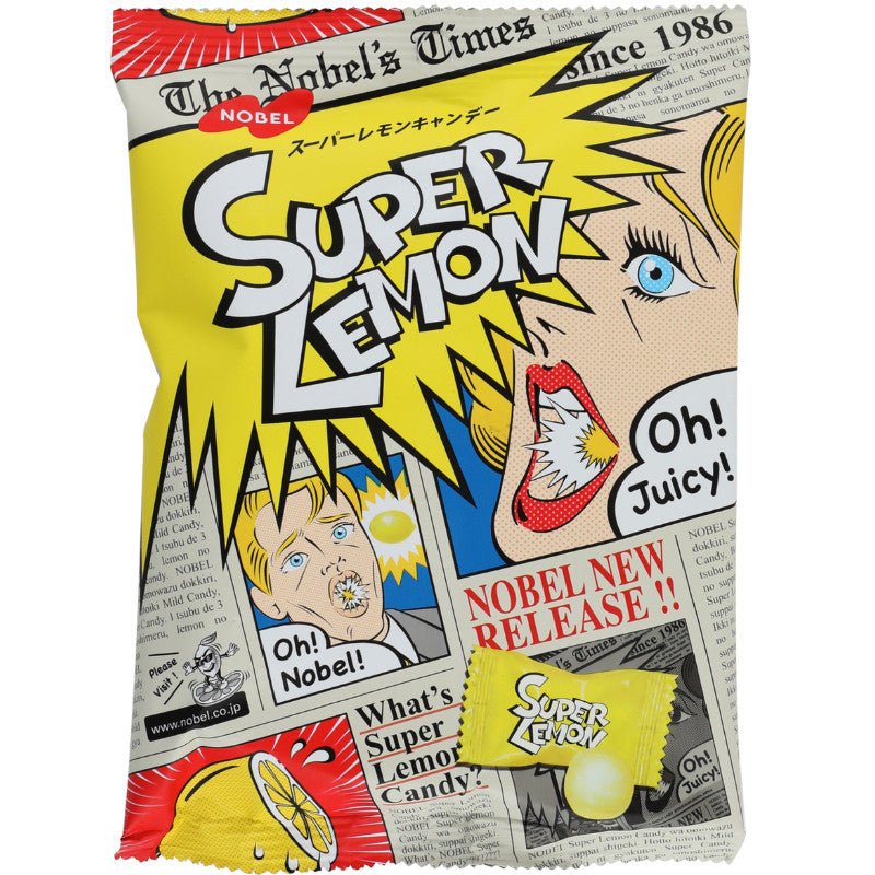 Nobel Super Candy Lemon Flavour (Japan) 88g - Candy Mail UK