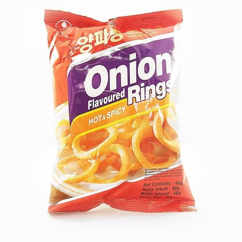 Nongshim Hot and Spicy Onion Ring Snack 50g - Candy Mail UK