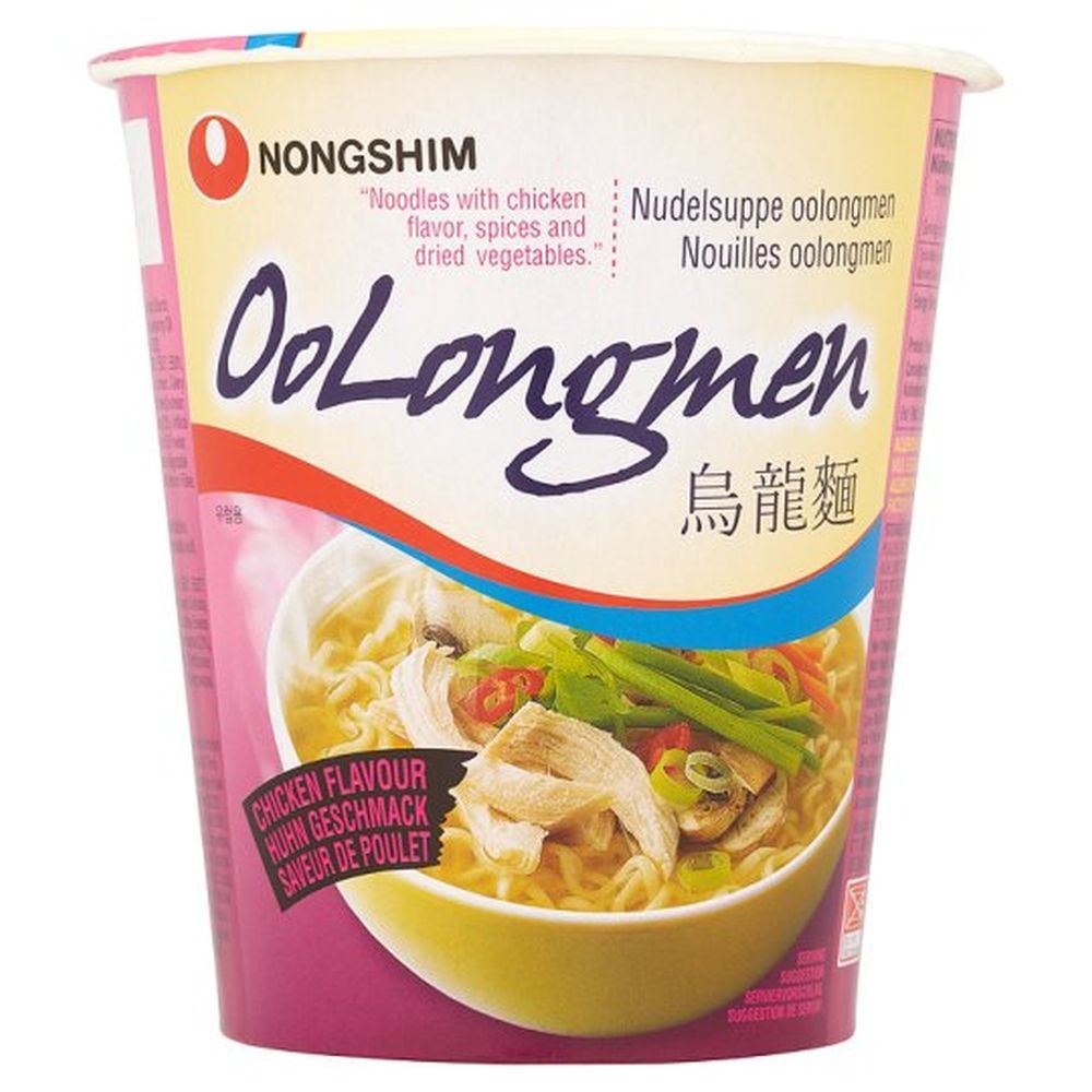 Nongshim Oolongmen Chicken Noodle Cup 75g - Candy Mail UK