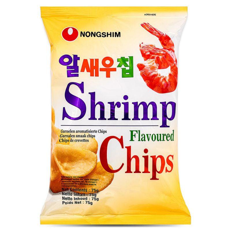 Nongshim Shrimp Chips 75g BB (18/09/22) - Candy Mail UK