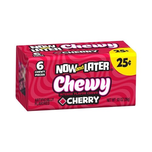 Now and Later Cherry 26g - Candy Mail UK