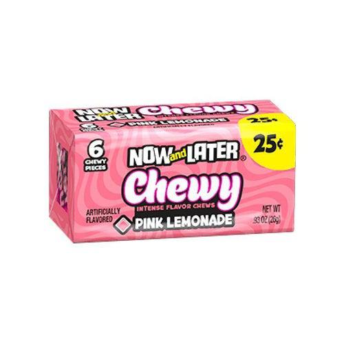 Now and Later Chewy Pink Lemonade 26g - Candy Mail UK