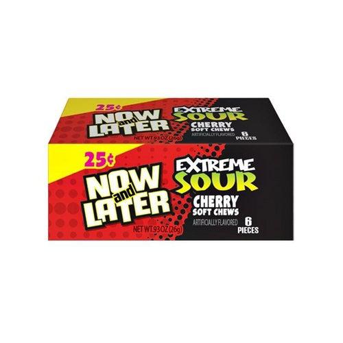 Now and Later Extreme Sour Cherry 26g - Candy Mail UK