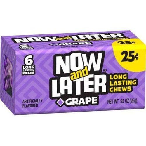 Now and Later Grape 26g - Candy Mail UK