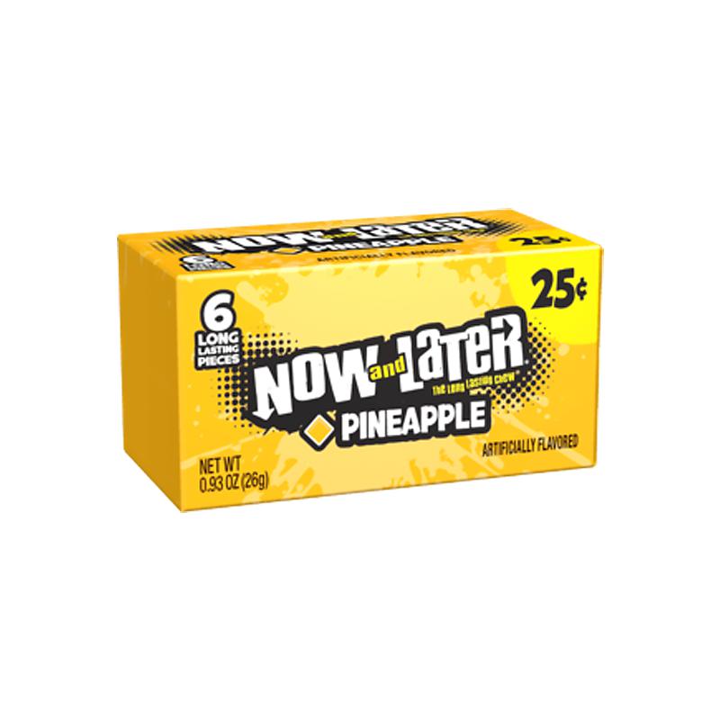 Now and Later Pineapple 26g - Candy Mail UK