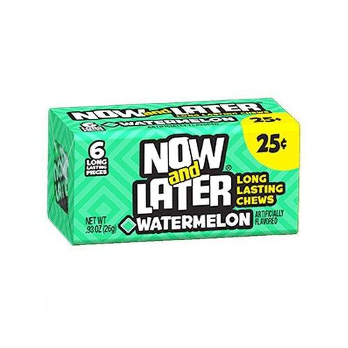 Now and Later Watermelon 26g - Candy Mail UK