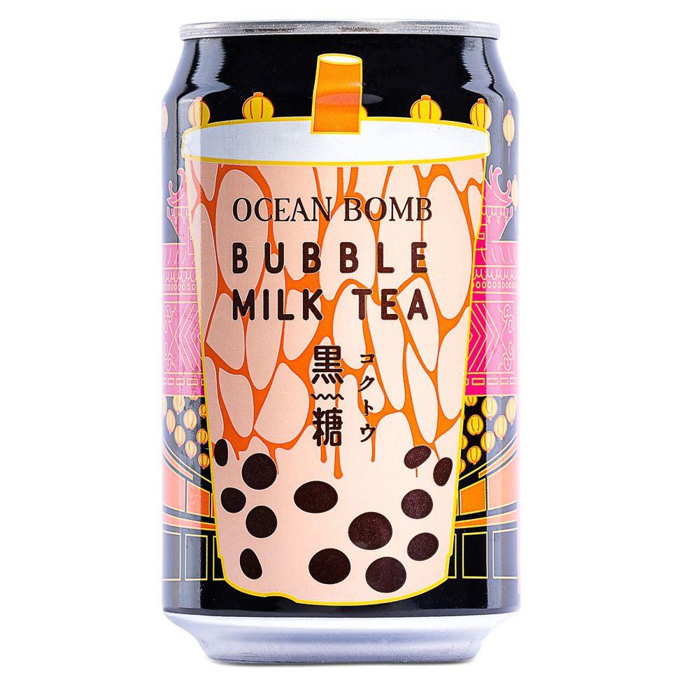 Ocean Bomb Brown Sugar Bubble Milk Tea 330ml - Candy Mail UK