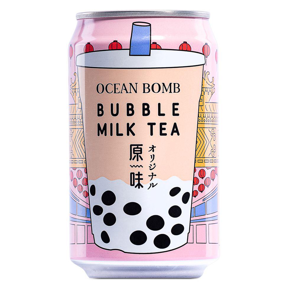 Ocean Bomb Bubble Milk Tea 330ml (Damaged Can) - Candy Mail UK