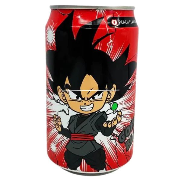 Ocean Bomb Dragonball Z Goku Black Peach Soda 330ml - Candy Mail UK