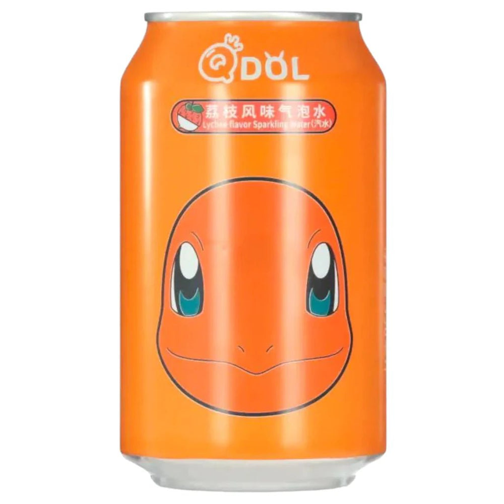 Ocean Bomb Pokemon Lychee Soda Charmander 330ml - Candy Mail UK