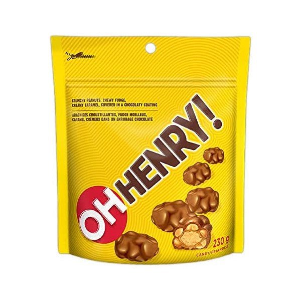 Oh Henry! Original Stand Up Pouch 230g - Candy Mail UK
