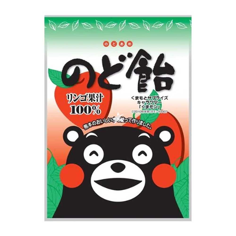 Okura Kumamoto Bear Apple Flavour Hard Candy 90g - Candy Mail UK
