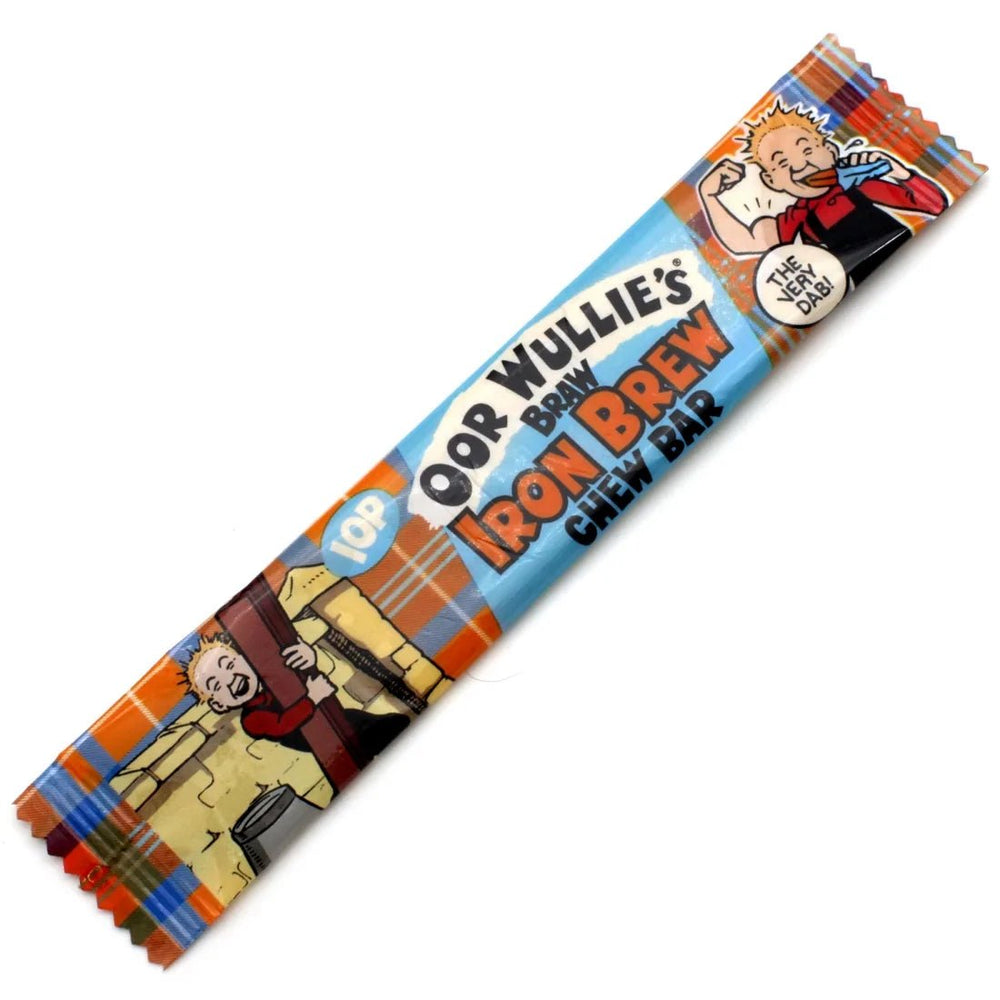 Oor Wullie's Iron Brew Chew Bar 11g - Candy Mail UK