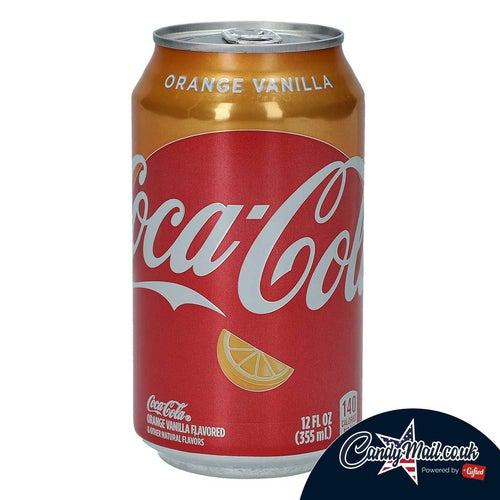 Orange Vanilla Coke USA 355ml (Damaged Can) - Candy Mail UK