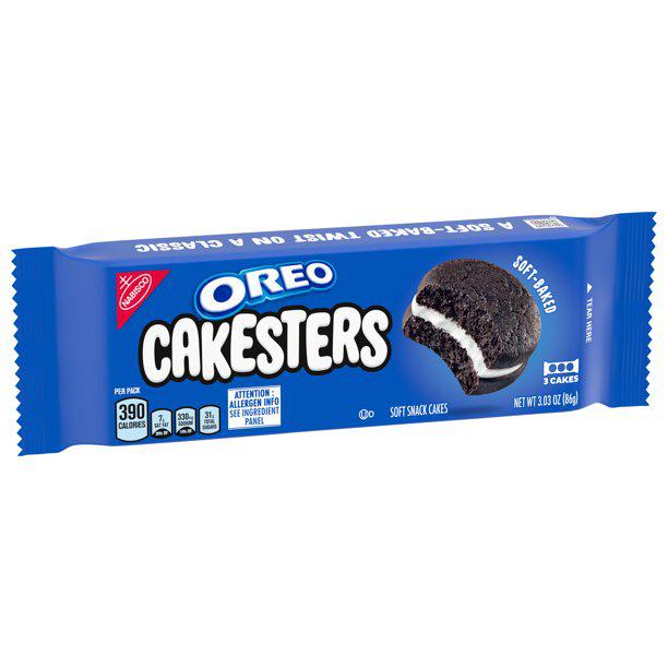 Oreo Cakesters 3 Pack 86g - Candy Mail UK
