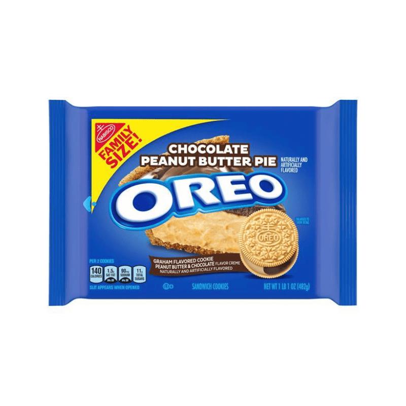 Oreo Chocolate Peanut Butter Pie Family Pack 482g - Candy Mail UK