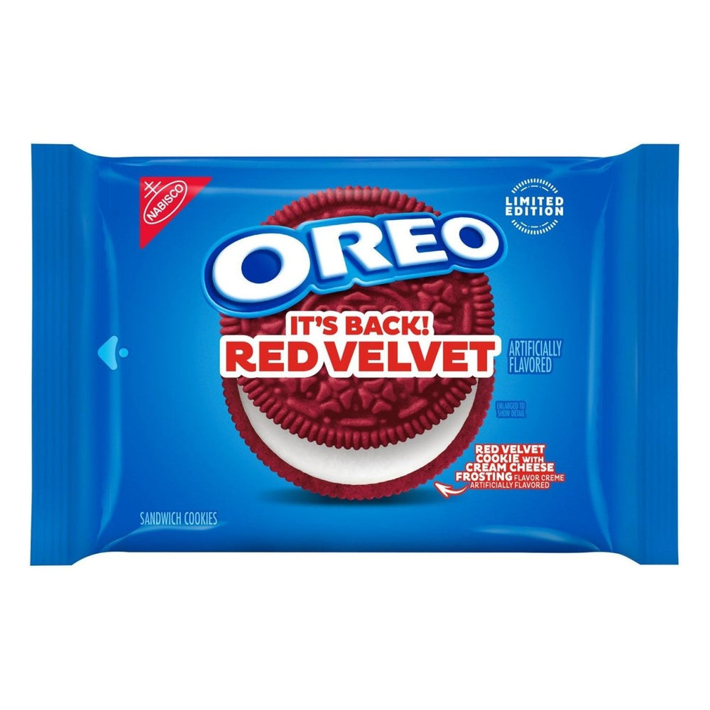 Oreo Red Velvet Cookies 345g - Candy Mail UK