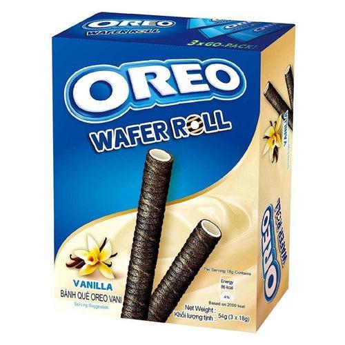 Oreo Vanilla Wafer Rolls 54g - Candy Mail UK