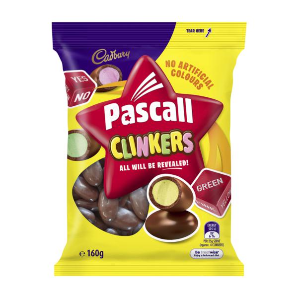 Cadbury Pascall Clinkers 160g