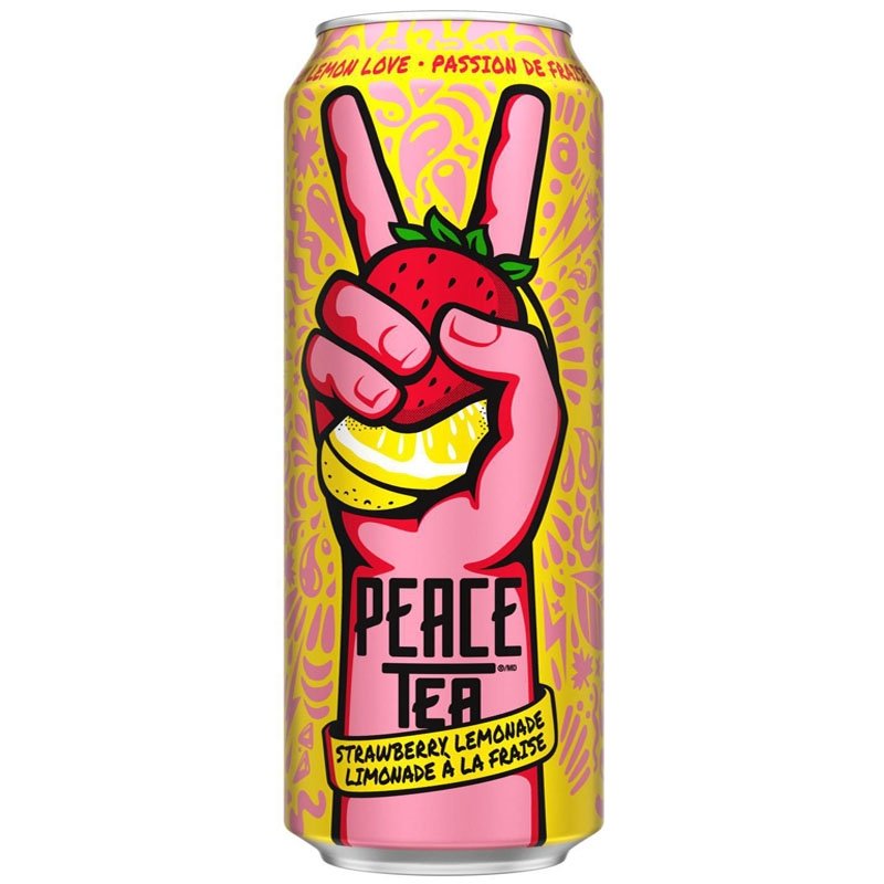 Peace Tea Caddy Shack Strawberry Lemonade 695ml - Candy Mail UK