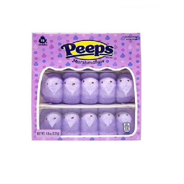 Peeps Chicks Lavender 127g - Candy Mail UK