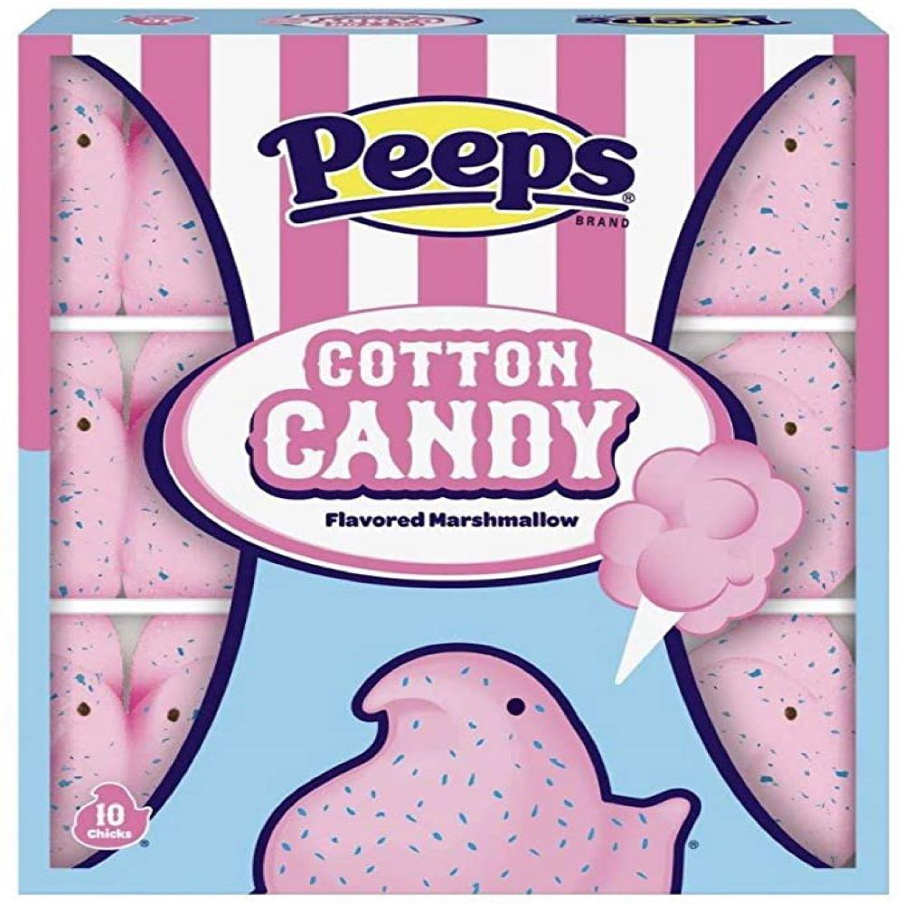Peeps Cotton Candy Chicks 15 Pack 127g - Candy Mail UK