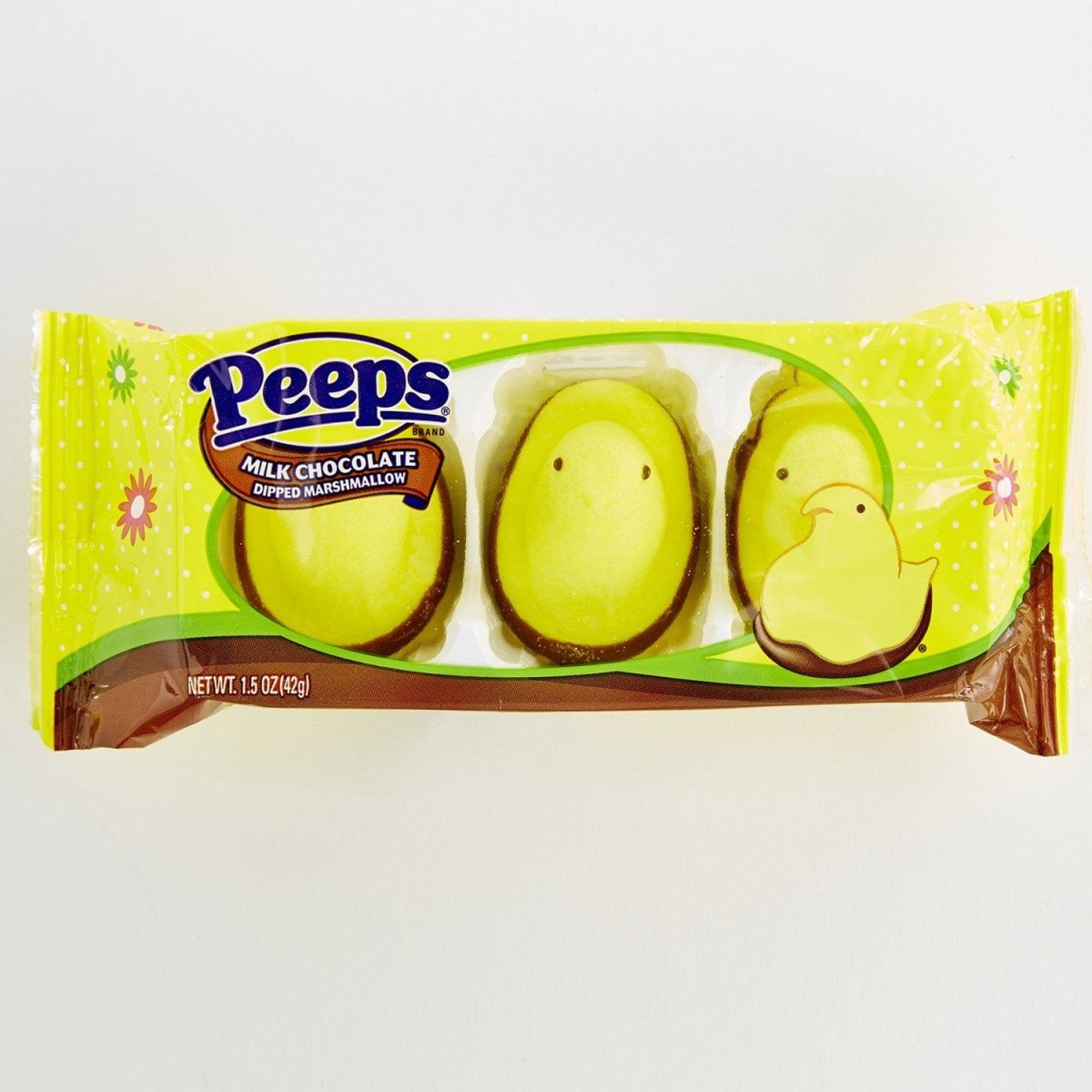 Peeps Delights Dipped Milk Chocolate Yellow Chicks 42g - Candy Mail UK