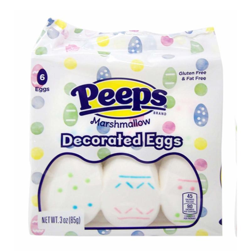 Peeps Easter Decorated Marshmallow Eggs 85g - Candy Mail UK