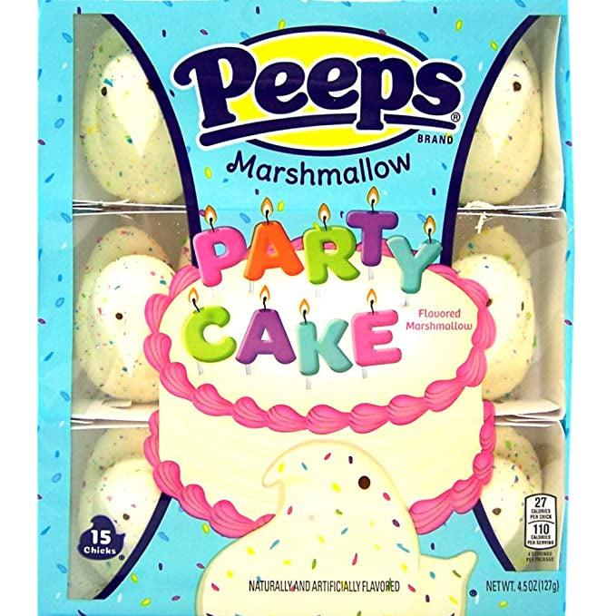 Peeps Easter Party Cake 15 Pack 127g - Candy Mail UK