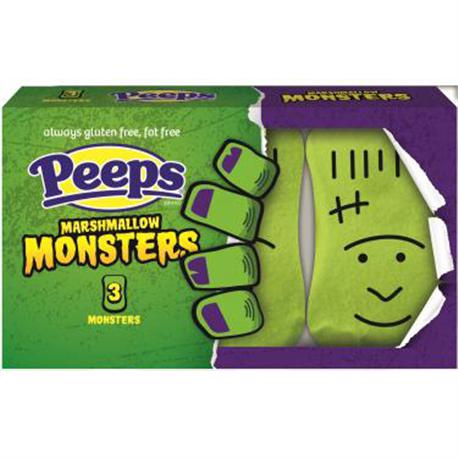 Peeps Halloween Frankenstein Monsters 42g - Candy Mail UK