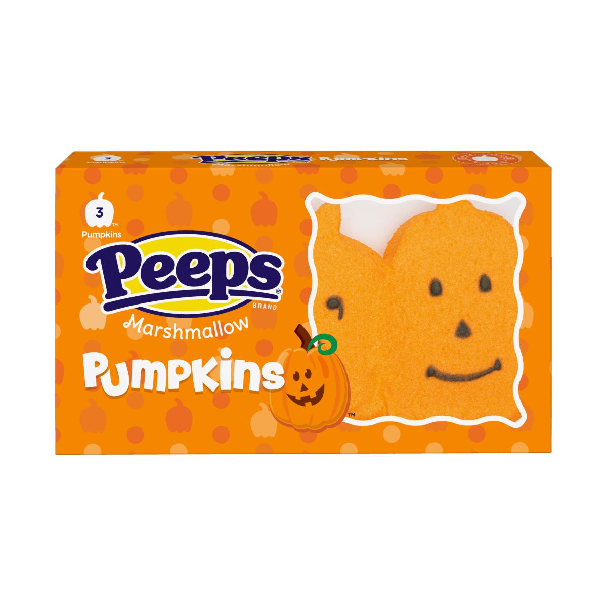 Peeps Marshmallow Pumpkins 43g - Candy Mail UK