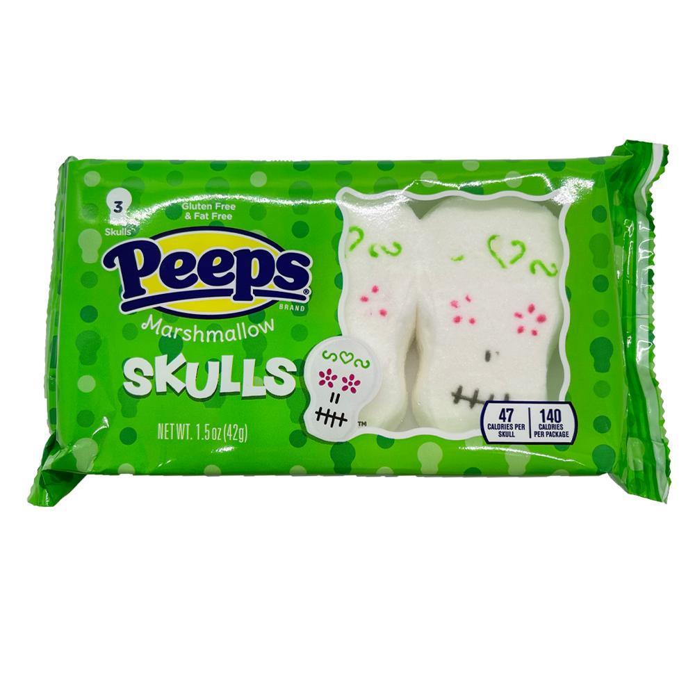 Peeps Marshmallow Skulls 43g - Candy Mail UK