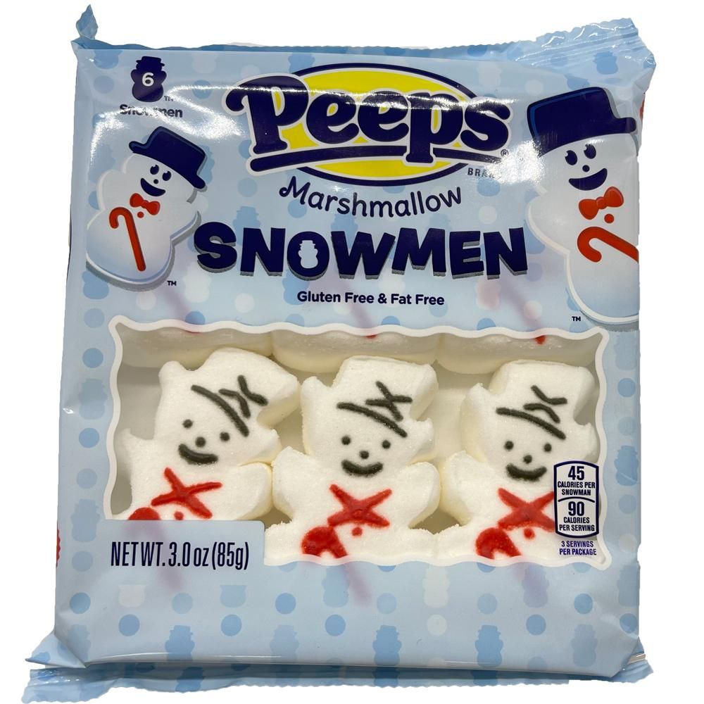 Peeps Snowmen 85g - Candy Mail UK
