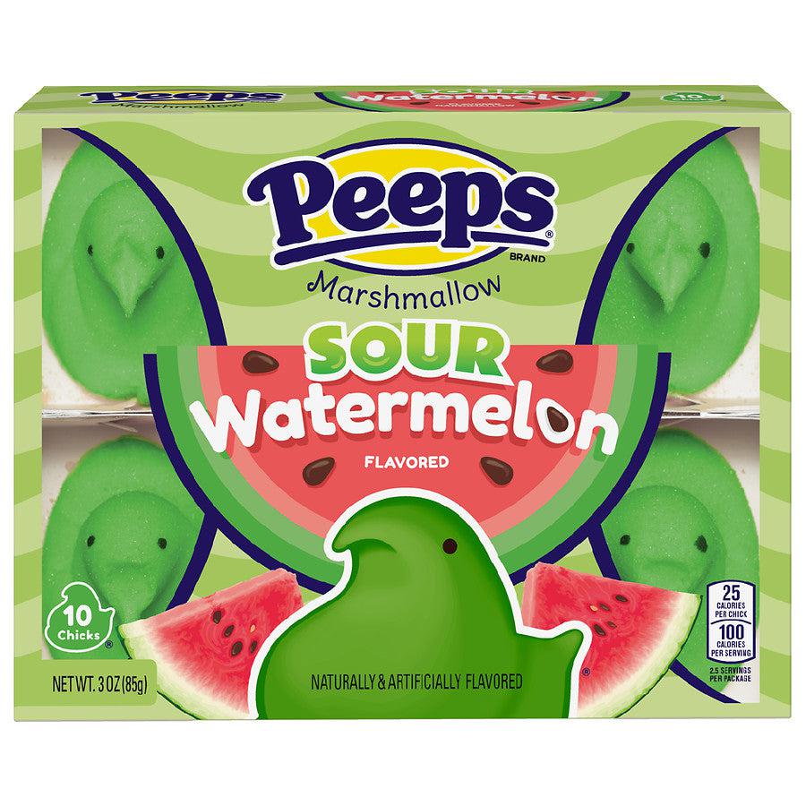 Peeps Sour Watermelon 85g - Candy Mail UK