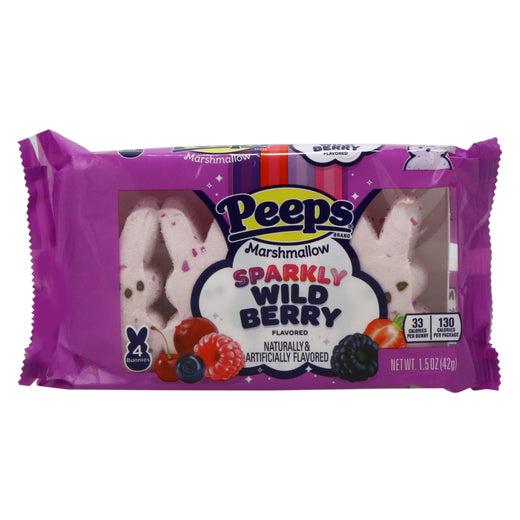 Peeps Sparkly Wild Berry Bunnies 42g - Candy Mail UK