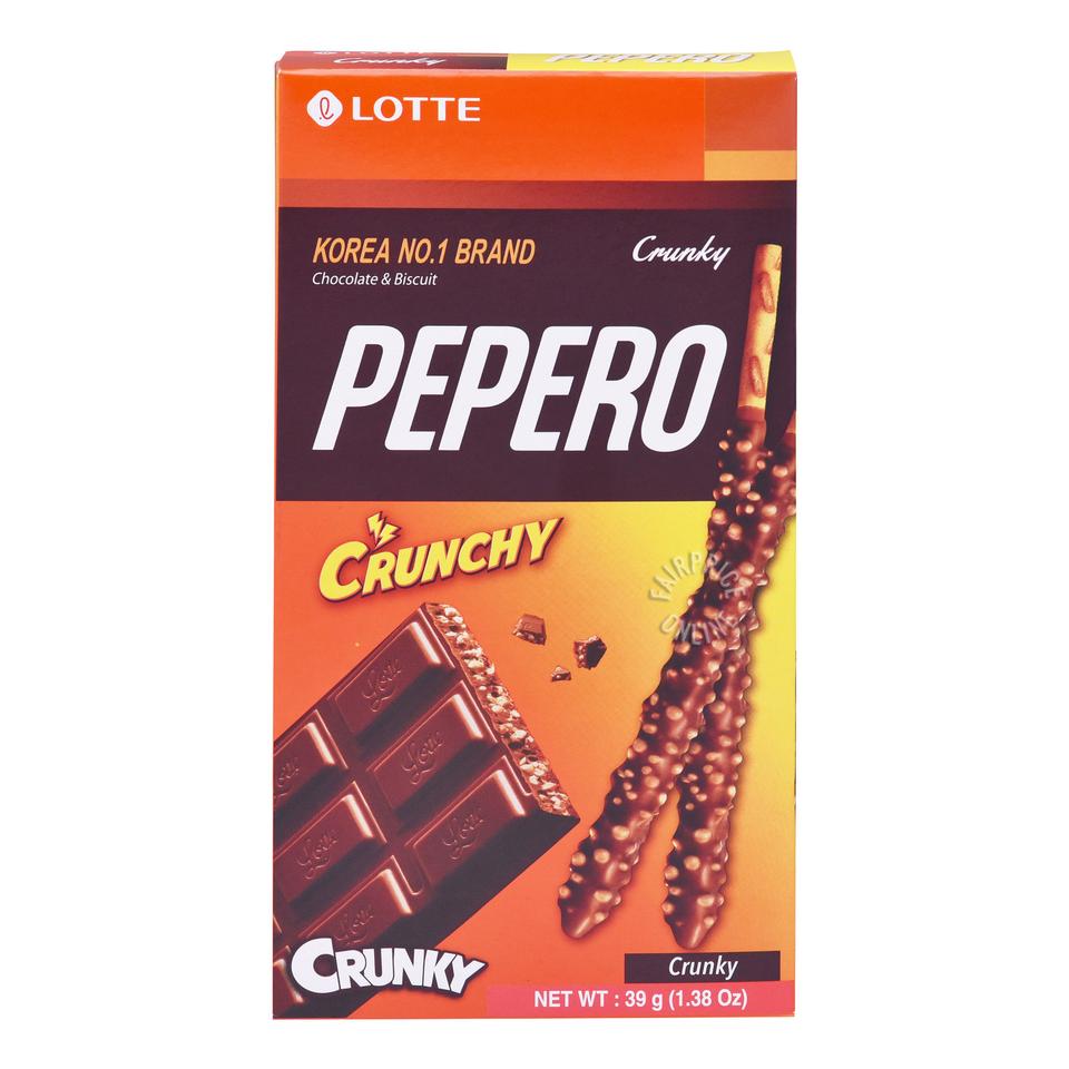 Pepero Crunky (Korea) 39g - Candy Mail UK